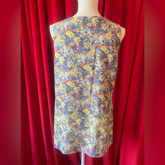 ❌sold❌ CABI FLORAL TUNIC TOP MEDIUM - Picture 3 of 5